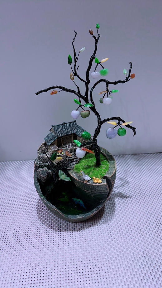 620679翡翠摆件【盆景🪴】 商品图5