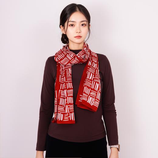 青云染/ClouDyeing 【霓裳】丝绸 抗皱桑蚕丝披肩-送礼长巾 商品图2