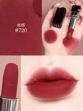 【跨境】迪奥烈艳蓝金唇膏口红3.5g720#丝绒VELVET （效期 2027-03-01）