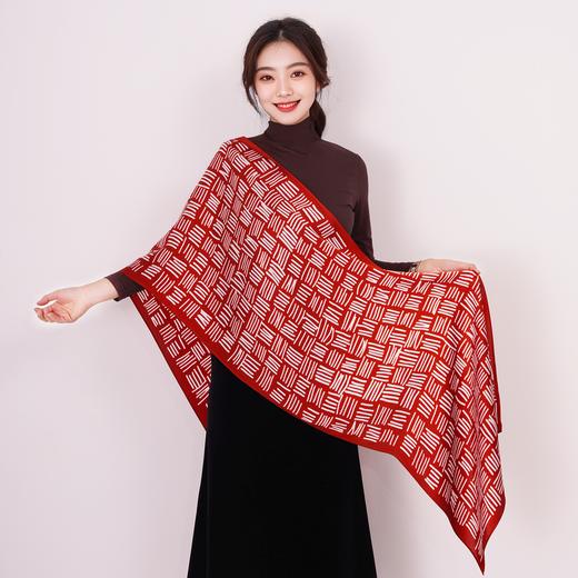 青云染/ClouDyeing 【霓裳】丝绸 抗皱桑蚕丝披肩-送礼长巾 商品图3