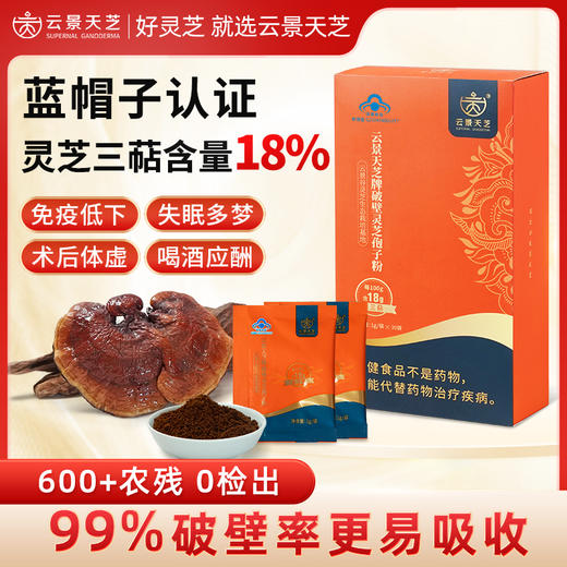 【基地溯源】云景天芝破壁灵芝孢子粉+灵芝孢子油软胶囊健康组合特惠套餐赠景东基地溯源游名额 商品图2