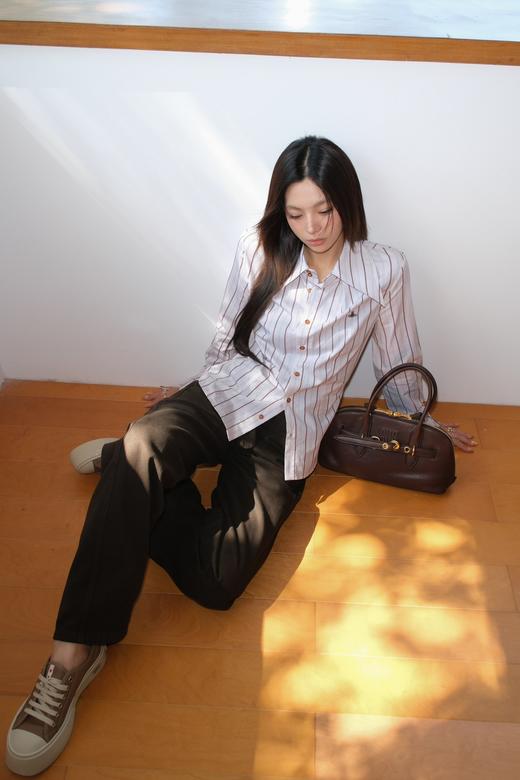 西太后V*viennewestwood家2024新款条纹衬衫（UY*NICE) 商品图8