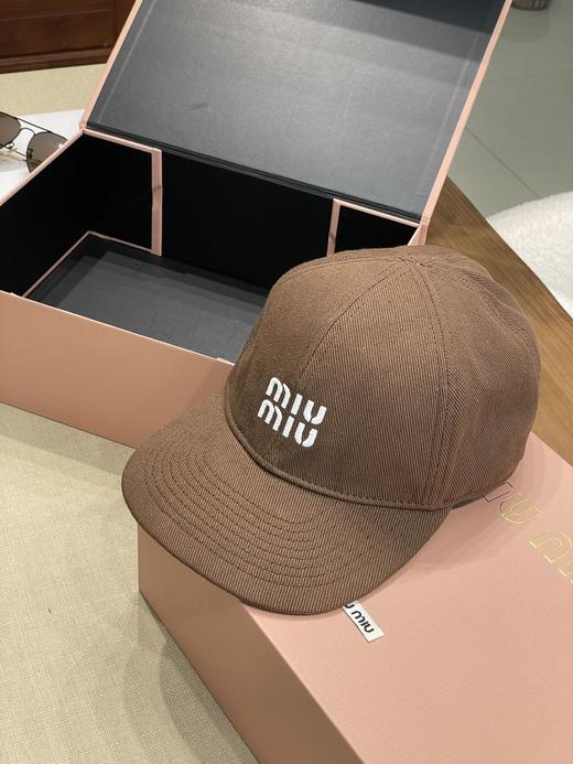 缪缪24新品柜子同步彩色抽绳棒球帽（UT*COCO） 商品图11