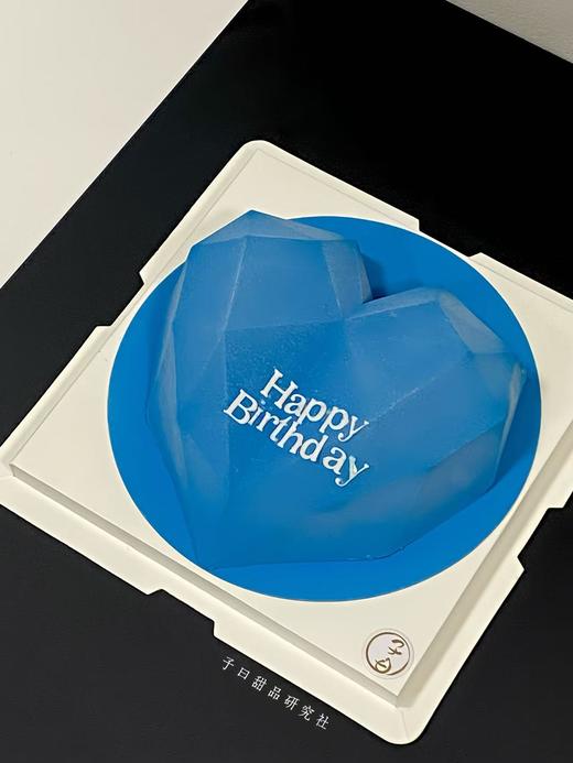 蓝色系慕斯 （慕斯比同尺寸奶油蛋糕小/介意勿拍/提前3小时预订） 商品图0