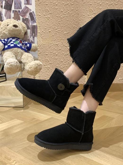 Ugg 一粒扣木扣雪地靴 三色可选（U） 商品图2