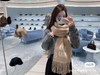 .年轻十岁，独家!三色！！miu m*u马海毛围巾男女同款经典纯色复古英伦风 商品缩略图4