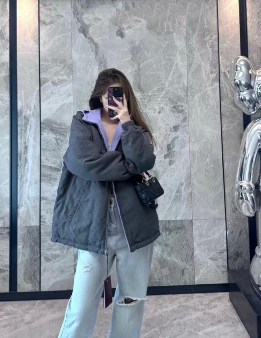 G家 双面穿满印花logo棉服（DY） 商品图0