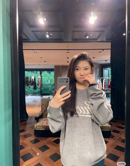 G家 新款灰色圆领毛衣（DY） 商品图7