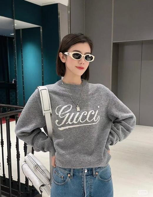 G家 新款灰色圆领毛衣（DY） 商品图1