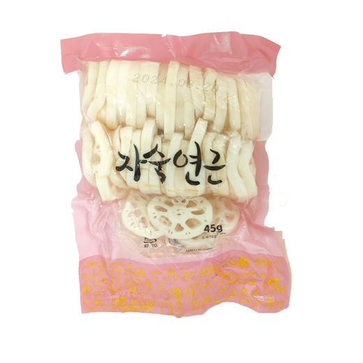 新鲜清水莲藕片 450g/袋 商品图0