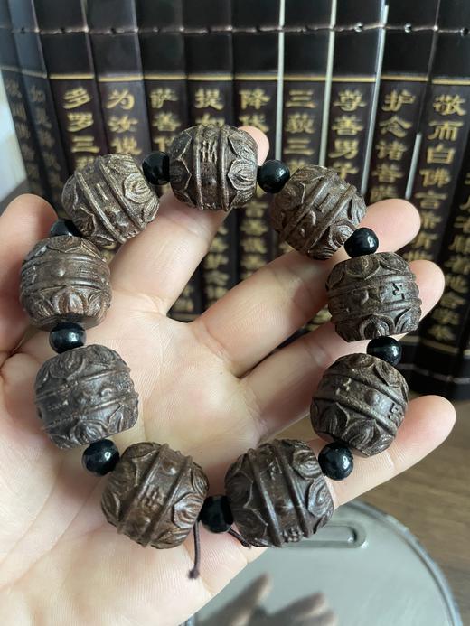 DZQC-02-实体文玩珠宝店转型，全部超低价亏血本出手串-【沉香、崖柏、小叶紫檀】松紧绳子； 商品图11