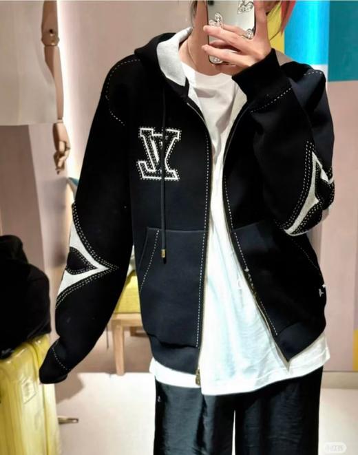 驴家 嵌花连帽针织外套（DY） 商品图6