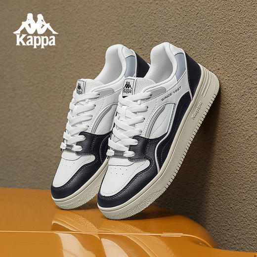 Kappa卡帕休闲板鞋女款2024新款冬季百搭运动鞋学生厚底情侣鞋子K0FW5CC12 商品图2
