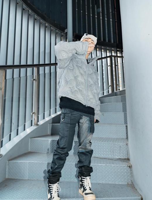 驴家新系列新宠秋冬王炸品压花外套男女同款‼️‼️（U） 商品图6