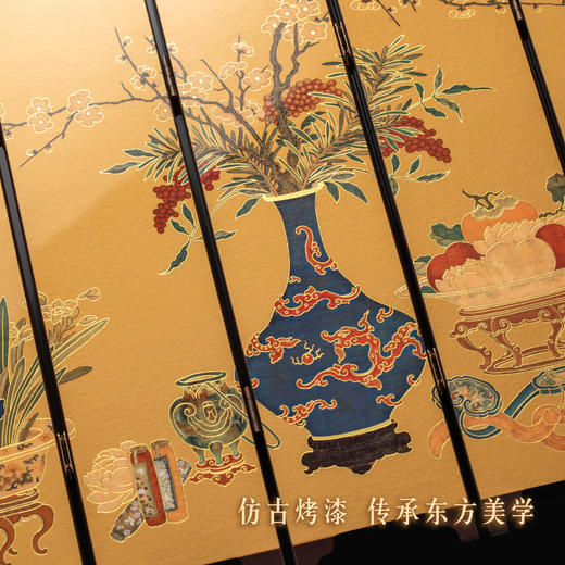 【故宫摆件】岁朝佳兆桌面小屏风古风摆件博物馆文创新年生日礼物 商品图2