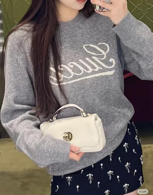 G家 新款灰色圆领毛衣（DY） 商品图2