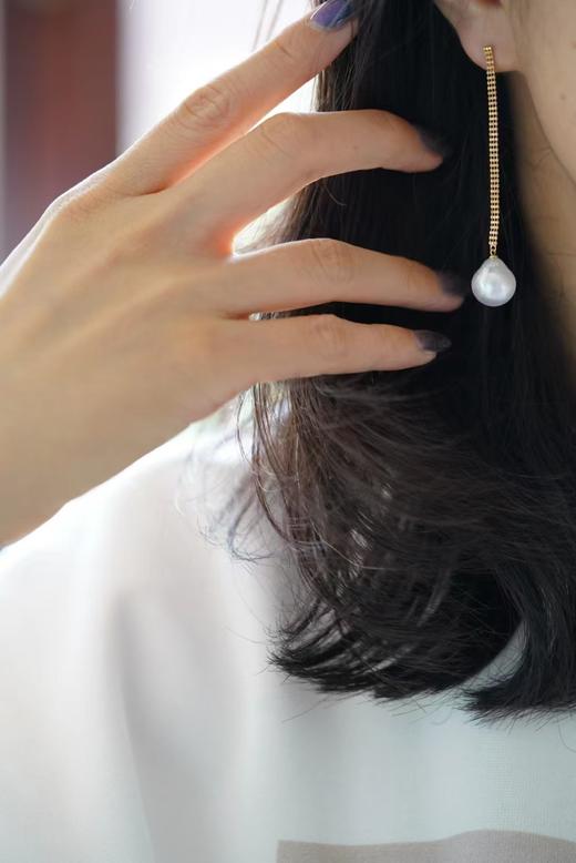 银蓝澳白耳线「迎风系列」 商品图0