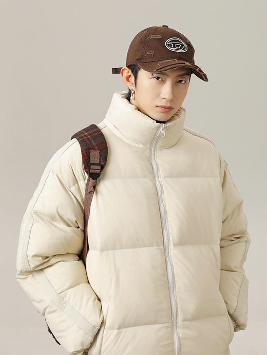 【YW】无忧购【双12暖冬宠粉日】韩版简约男士防泼水轻感面包服90绒立领羽绒服BL5118（截单后7天发货)25年清仓捡漏 商品图1