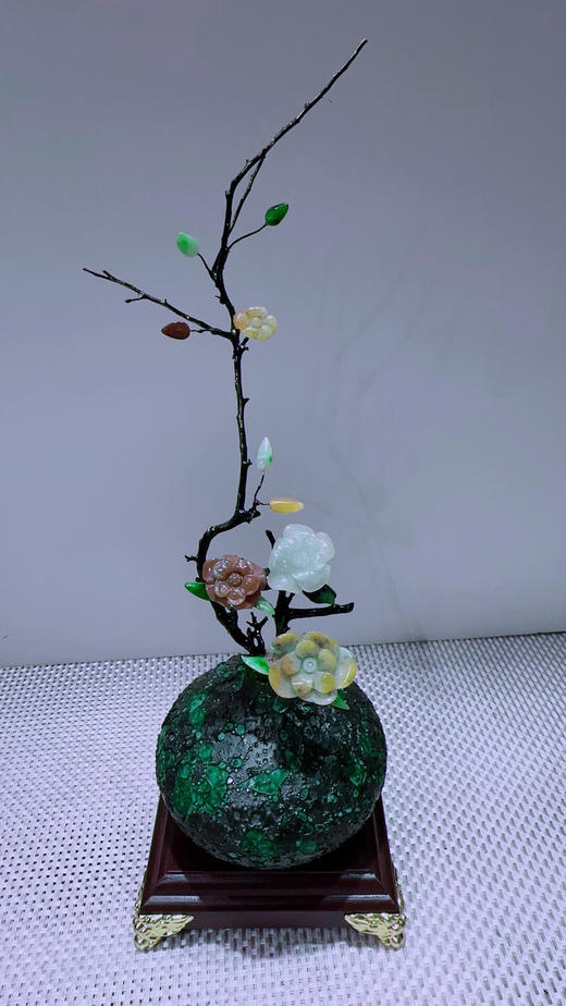 620676翡翠摆件【平安富贵】 商品图4