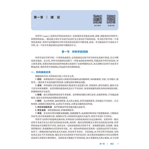 外科学 第9版 全国高等职业教育专科教材十四五规划教材 张松峰 蔡雅谷 王贵明编 供临床医学专业用 人民卫生出版社9787117370288 商品图4