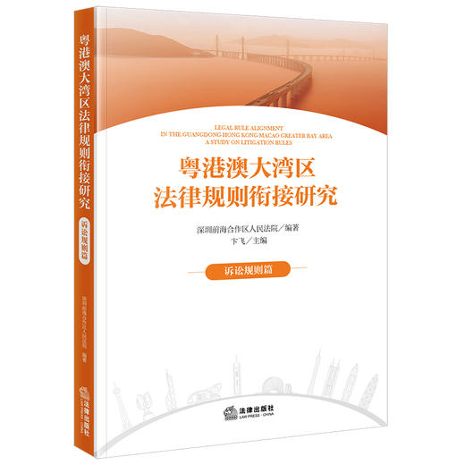 粤港澳大湾区法律规则衔接研究：诉讼规则篇 深圳前海合作区人民法院编著 卞飞主编 法律出版社 商品图0