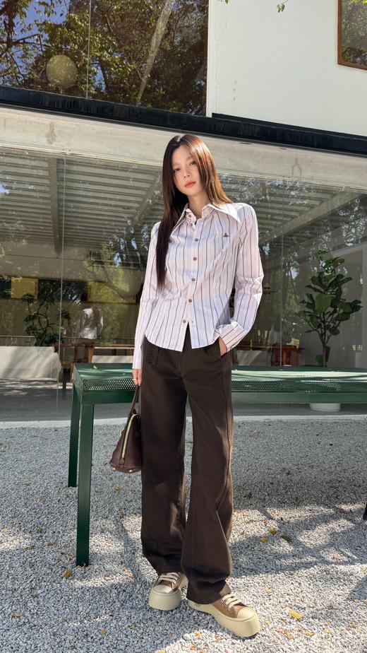 西太后V*viennewestwood家2024新款条纹衬衫（UY*NICE) 商品图12