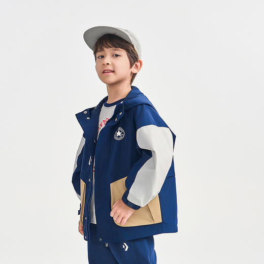 CONVERSE 春 大童小童 儿童童装夹克 CNVN-LO-H336 商品图1