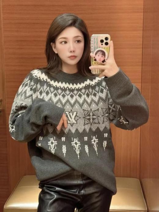 驴家滑雪SKI系列毛衣王鹤棣同款男女同款（UY*DY） 商品图4