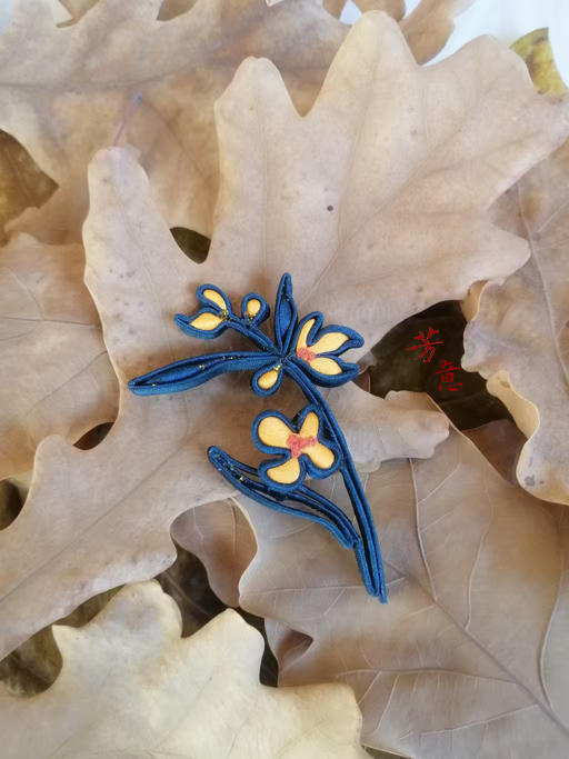 丹桂盘扣胸针○芳意旗袍 商品图2