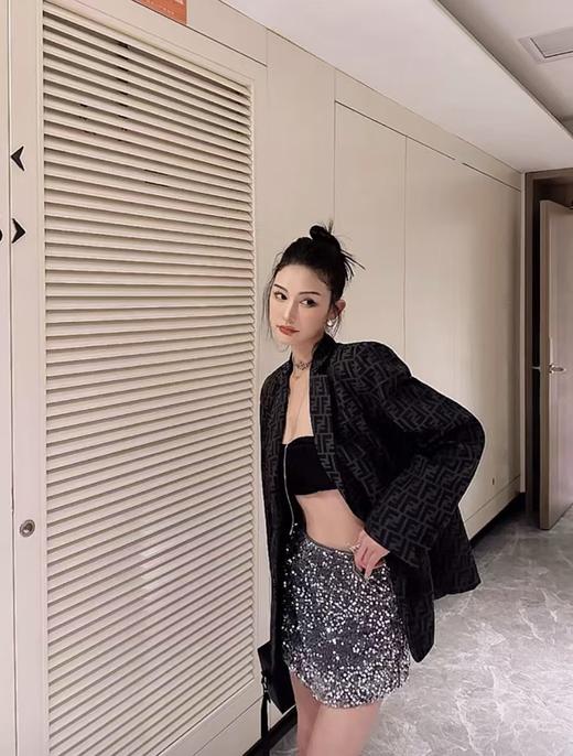 F家 经典老花西装外套（DY） 商品图2