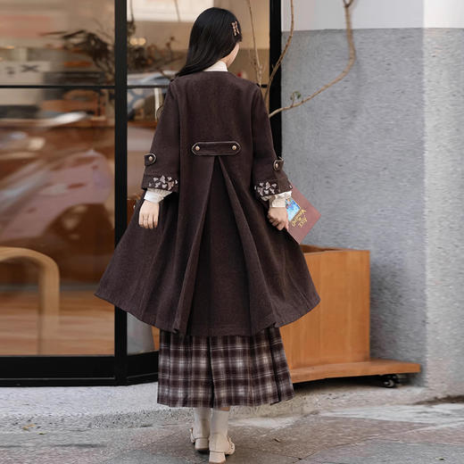 裁缝学苑AS386新中式国风改良汉元素大衣连衣裙套装纸样女装样板图纸 商品图2