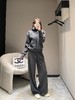 小众品牌24Fw秋冬新款休闲拉链加绒外套长裤套装（UY*DQJB） 商品缩略图7