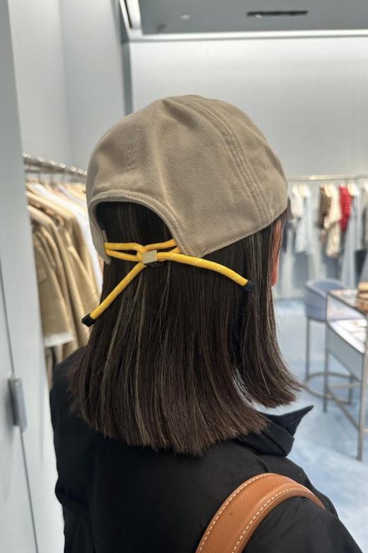 缪缪24新品柜子同步彩色抽绳棒球帽（UT*COCO） 商品图7