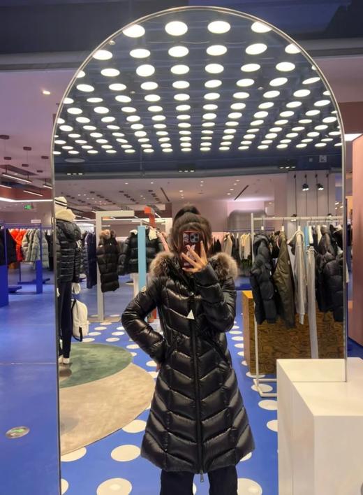Moncler 蒙口 Fulmarus 滑雪季 中长款羽绒服 冬季 女款 黑色（UY*FD） 商品图1