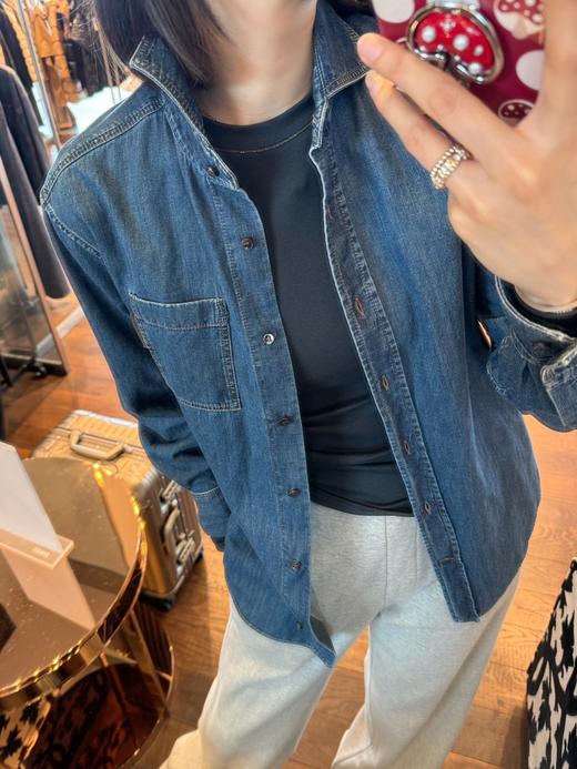 BC家2024秋冬新款牛仔衬衫高级感十足（UY*NICE) 商品图7