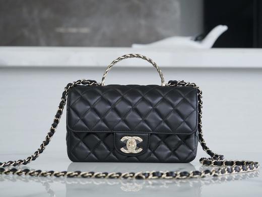 香奈儿CHANEL24新款CFmini麦穗手柄款（HH） 商品图0