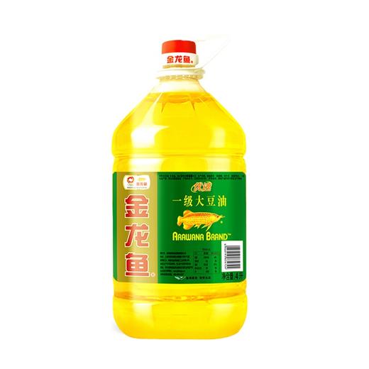 金龙鱼一级大豆油4L+特选东北大米5kg 商品图1