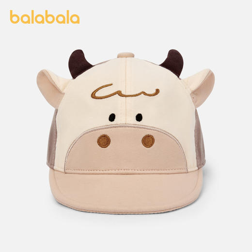 巴拉巴拉婴童帽子宝宝软檐帽立体卡通造型精致刺绣舒适可爱萌出行 商品图1