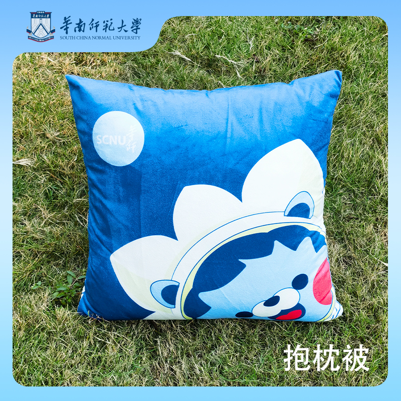 华师文创小师师抱枕被