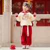 新年儿童拜年服套装男女童秋冬汉服新年服宝宝唐装过年红色卫衣两件套90-150 商品缩略图3