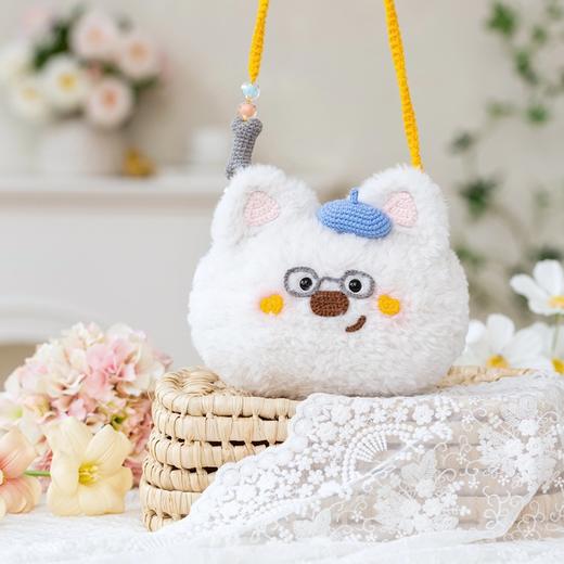 苏苏姐家萌宠毛绒包手工diy编织钩针毛线团自制包包材料包 商品图2