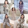 【云优选】BabyStormi亲子同款四层纱家居服套装竹纤维长袖睡衣女童春秋a类分体（周六日不发货） 商品缩略图0