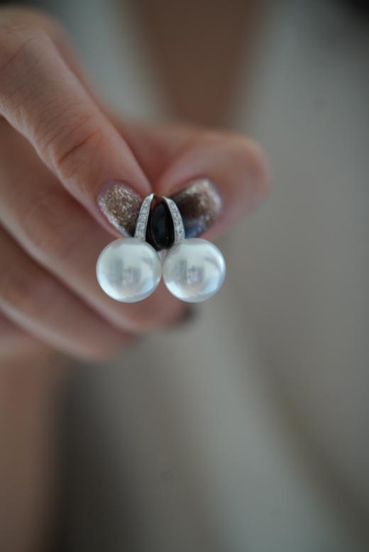 澳白耳饰「高跟鞋」 商品图2