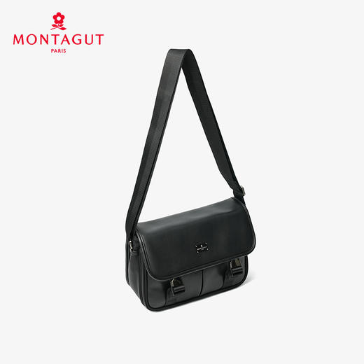 法国梦特娇秋冬时尚休闲单肩百搭邮差包男包 商品图1