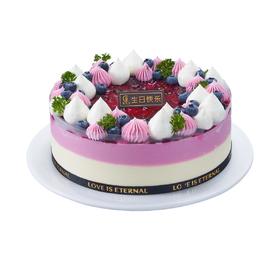 蓝莓芝士【动物奶油生日蛋糕】