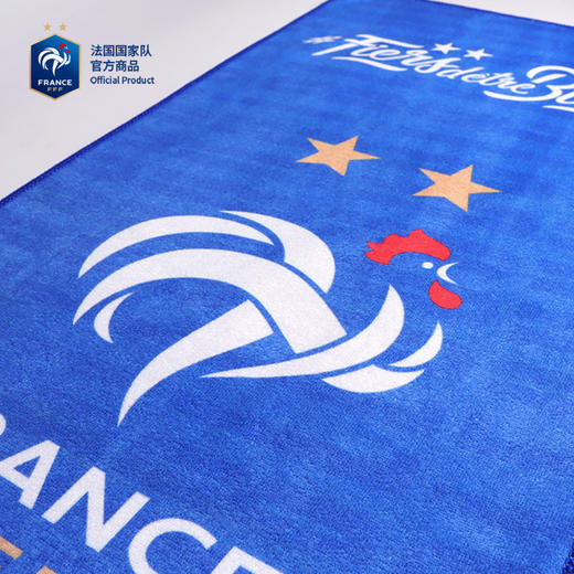 【官方正版】法国国家队丨队徽速干毛巾足球迷运动擦汗巾健身便携 商品图3