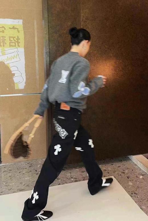 驴家2024FW秋冬新款Ski滑雪系列钩花圆领针织毛衣男女同款（U） 商品图11