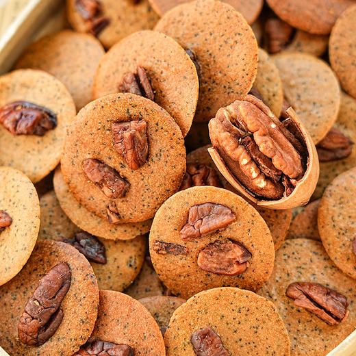 【一方云拾】碧根果红茶奶香小脆 大粒碧根果仁 轻脆红茶小饼 一口一片嘎嘣脆 商品图2