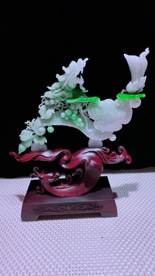 620684翡翠摆件【如意】 商品图2
