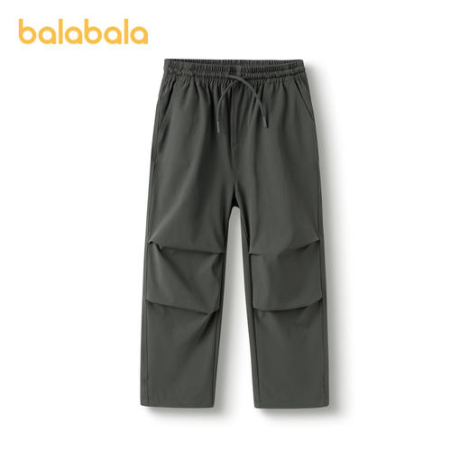 巴拉巴拉童装儿童裤子男童女童长裤宝宝春秋2025新款弹力基础百搭 商品图4